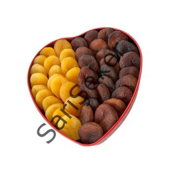 Kalpli Karışık Kayısı (Metal Kutu) 1100 gr